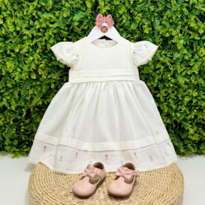 Vestido Kidstar® Angelina Off-White