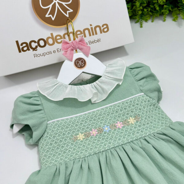 Vestido Kidstar® Olívia Verde - Imagem 2