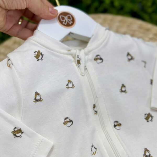 Pijama Unissex Estampa Pinguins - Imagem 2