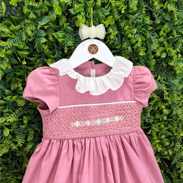 Vestido Kidstar® Olívia Rosé Blush - Imagem 2