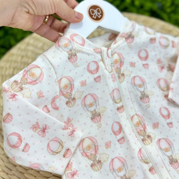 Pijama Feminino Estampa Ursos e Balões - Imagem 2
