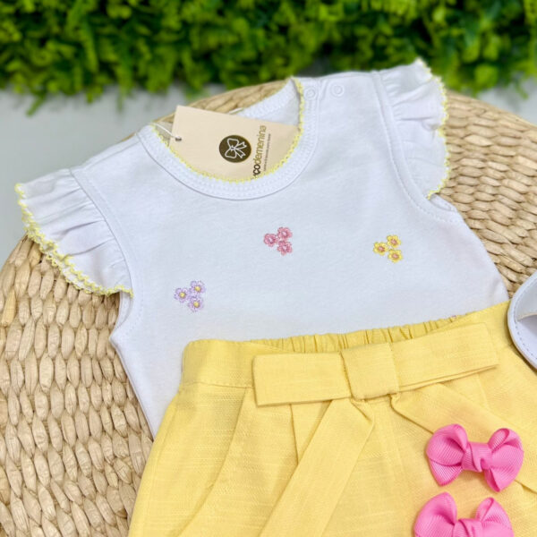 Conjunto Maria Flor Amarelo - Imagem 2