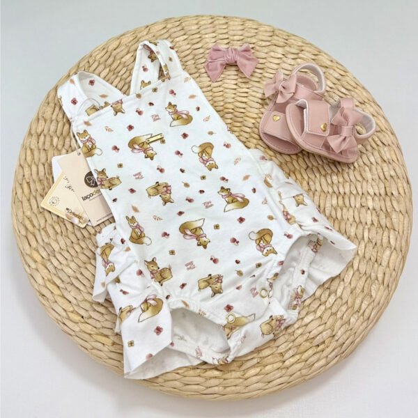 Jardineira Raposinha Mini Bear® — imagem 1