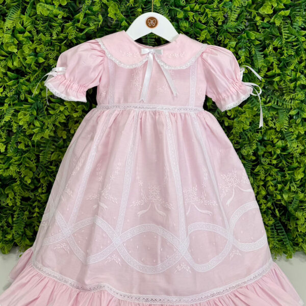 Vestido Isabel Rosa Claro - Imagem 3