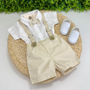 Conjunto Batizado Rafael Bege