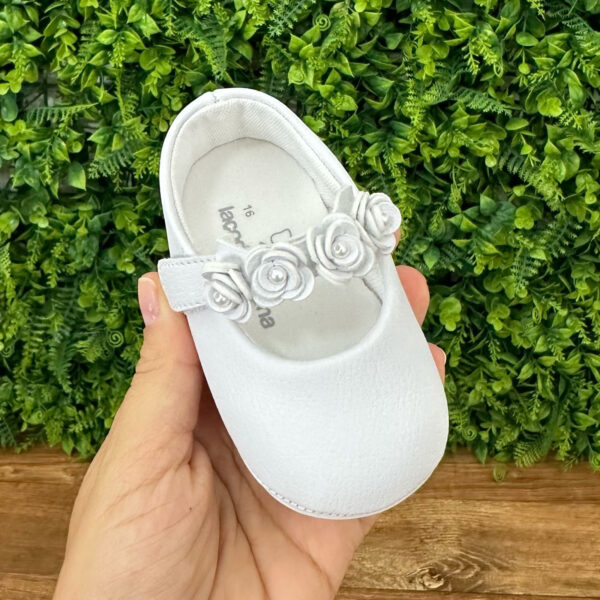 Sapatinho Chloé Branco Fosco - Imagem 2
