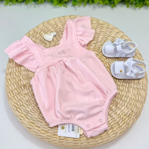 Jardineira Rosa Mini Bear®