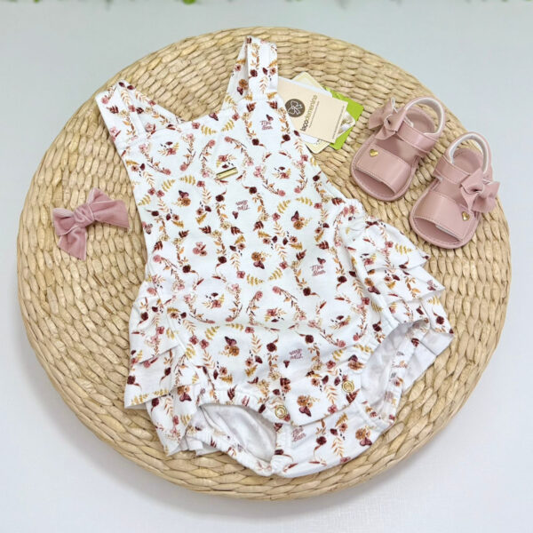 Jardineira Floral Mini Bear®