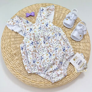 Jardineira Floral Mini Bear®