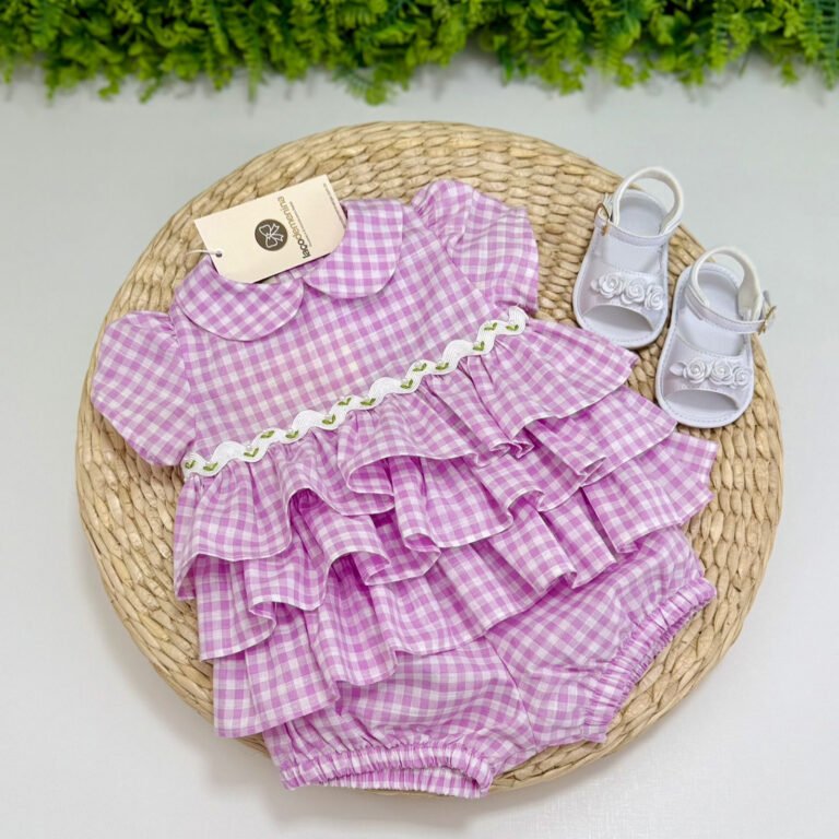Conjunto Batinha Milena Rosa
