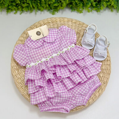 Conjunto Batinha Milena Rosa
