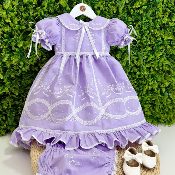 Vestido Isabel Lavanda - Imagem 2