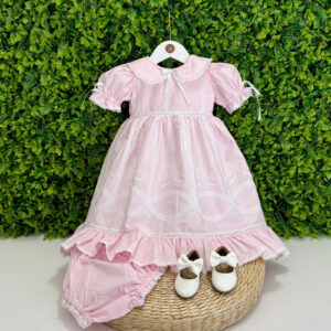 Vestido Isabel Rosa Claro