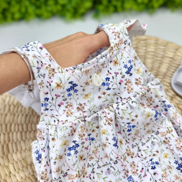 Jardineira Floral Mini Bear® - Imagem 2