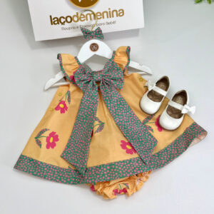 Conjunto Batinha Mini Flower