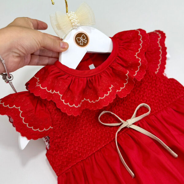 Pimpão Talita Vermelho Golinha Bordada - Imagem 2