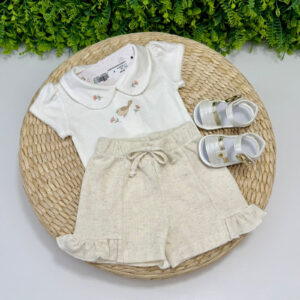 Conjunto Body Isadora Bege