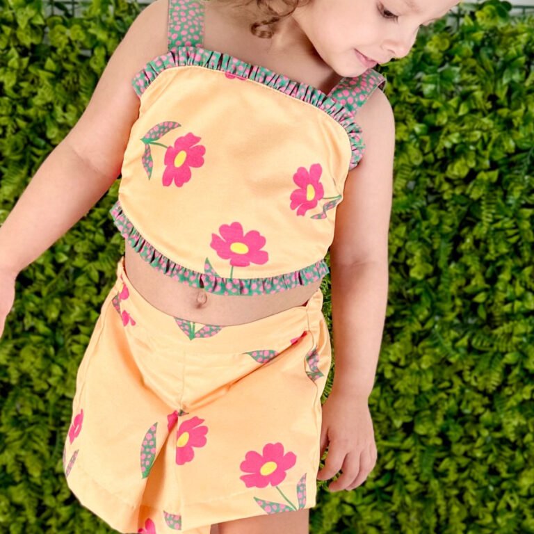 Conjunto Feminino Mini Flower