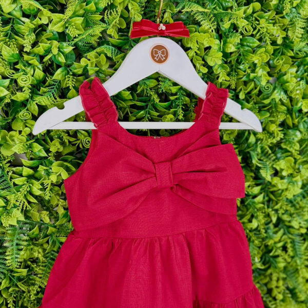 Vestido Celina Vermelho - Imagem 2