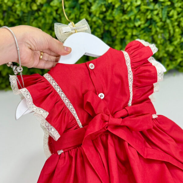 Vestido Festa Clarissa Vermelho - Imagem 3