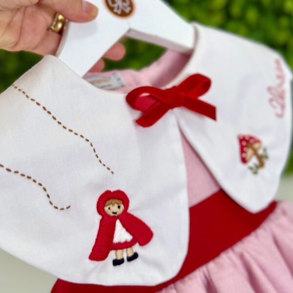 Vestido Chapeuzinho Vermelho (Encomenda) — imagem 3