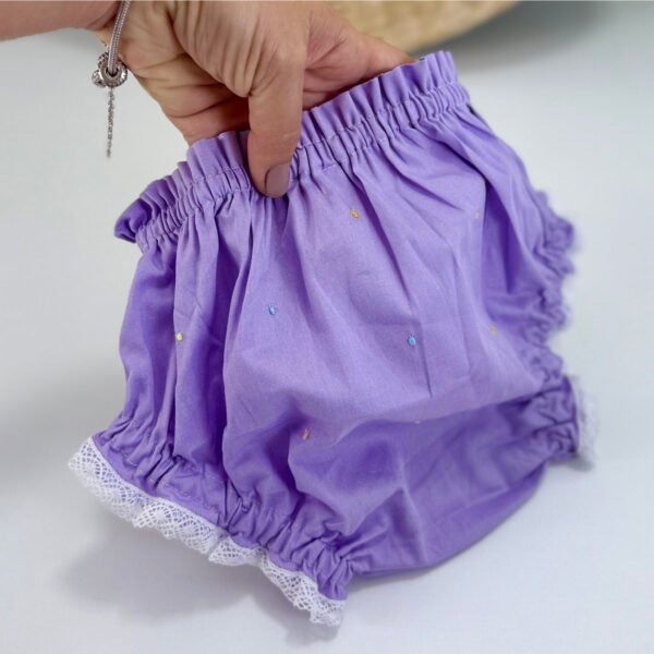 Vestido Emily Lavanda Bordado Floral — imagem 3