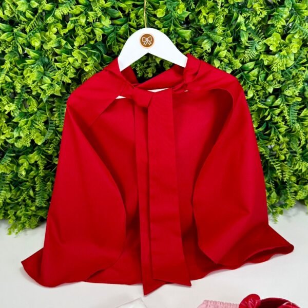 Vestido Chapeuzinho Vermelho (Encomenda) — imagem 6