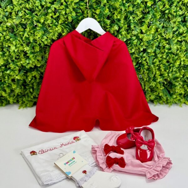 Vestido Chapeuzinho Vermelho (Encomenda) — imagem 7