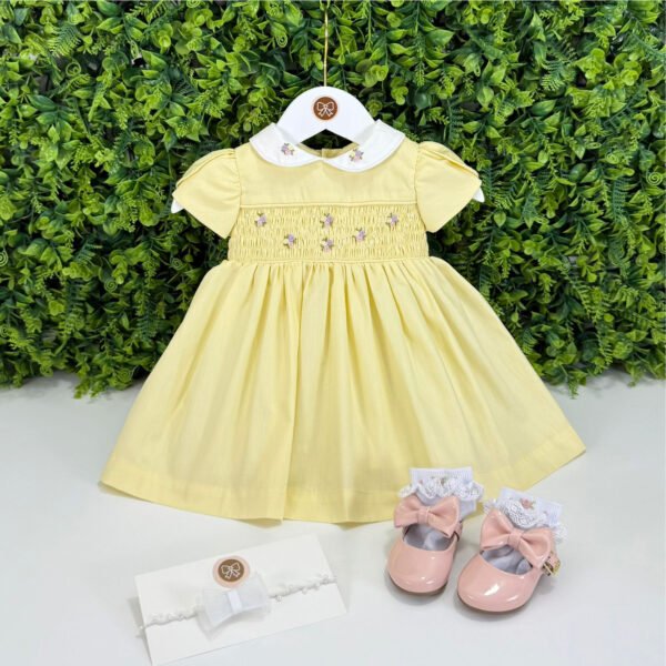 Vestido Festa Clássico Amarelo — imagem 1