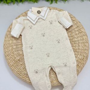 Saída Maternidade Isaac Bege sem Manta