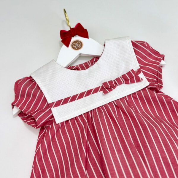 Conjunto Vermelho Listrado - Imagem 2