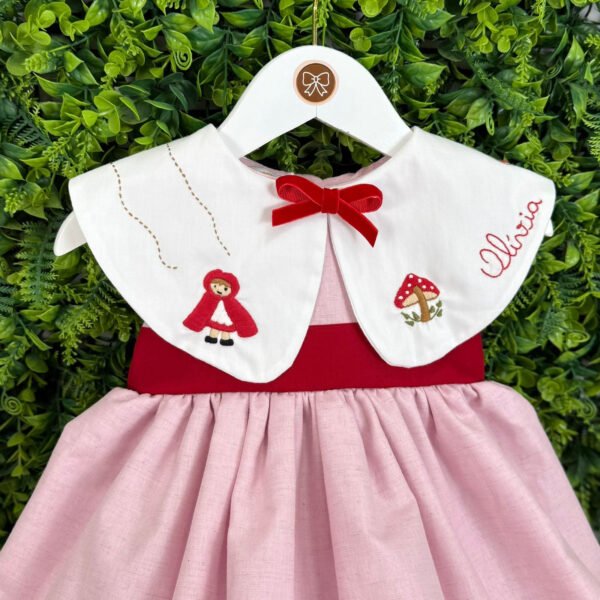 Vestido Chapeuzinho Vermelho (Encomenda) — imagem 2