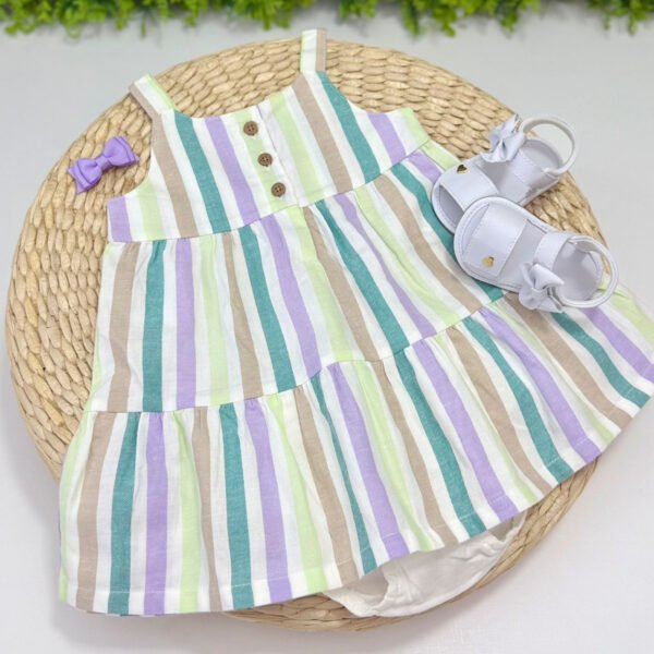Vestido Listrado Carters® — imagem 1