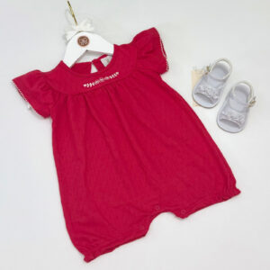 Macacão Curto Ana Vermelho