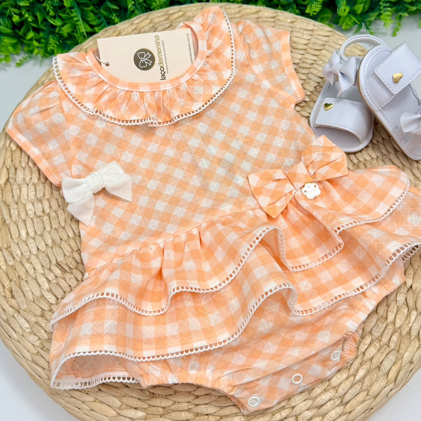 Vestido Body Eloá Laranja - Imagem 2