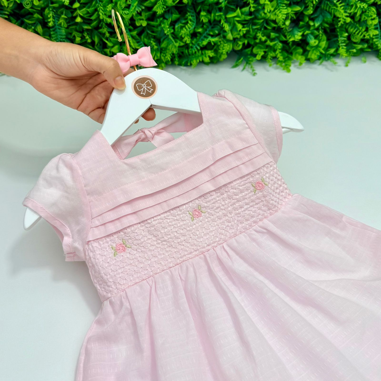 Vestido Body Livia Rosa Claro - Imagem 2