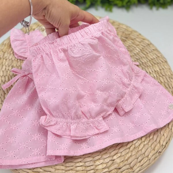 Conjunto Mavie em Cambraia Rosa — imagem 4