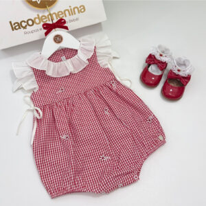 Pimpão Kidstar® Micaela Xadrez Vermelho