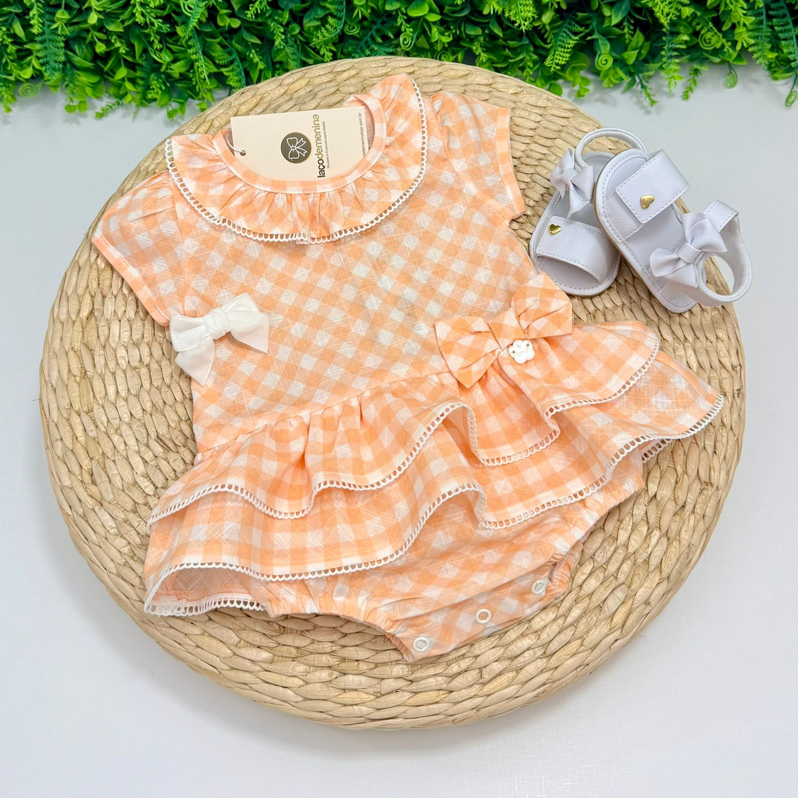 Vestido Body Eloá Laranja