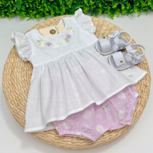 Conjunto Batinha Margarida Anjos Baby®