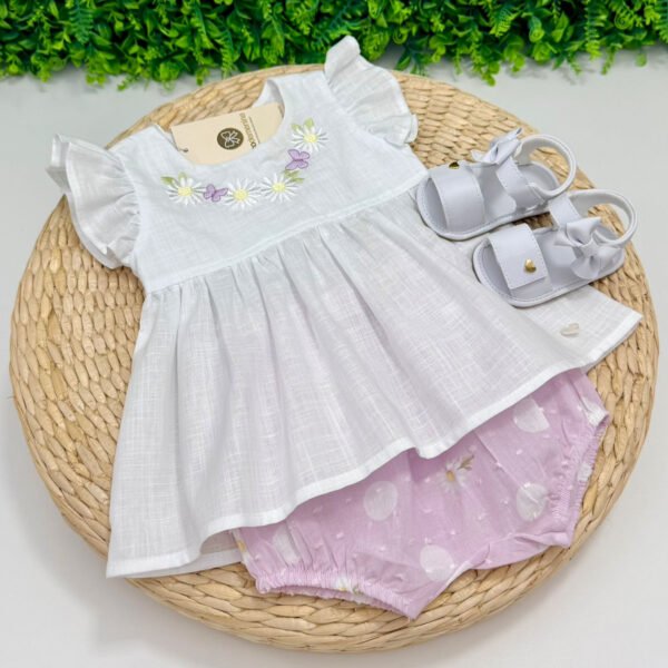 Conjunto Batinha Margarida Anjos Baby® — imagem 1