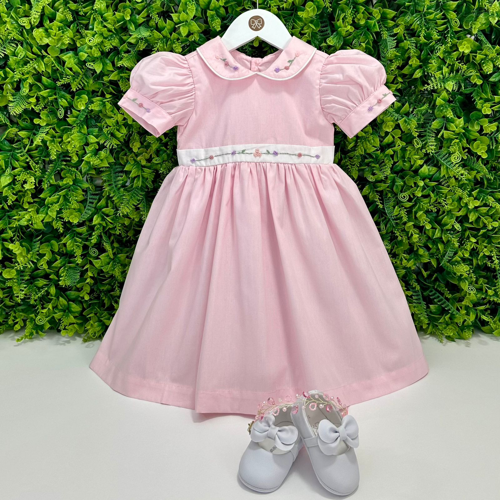 Vestido Festa Serena Rosa Claro