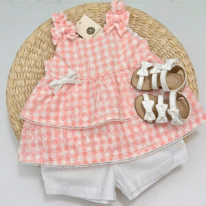 Conjunto Mel Anjos Baby® Rosa
