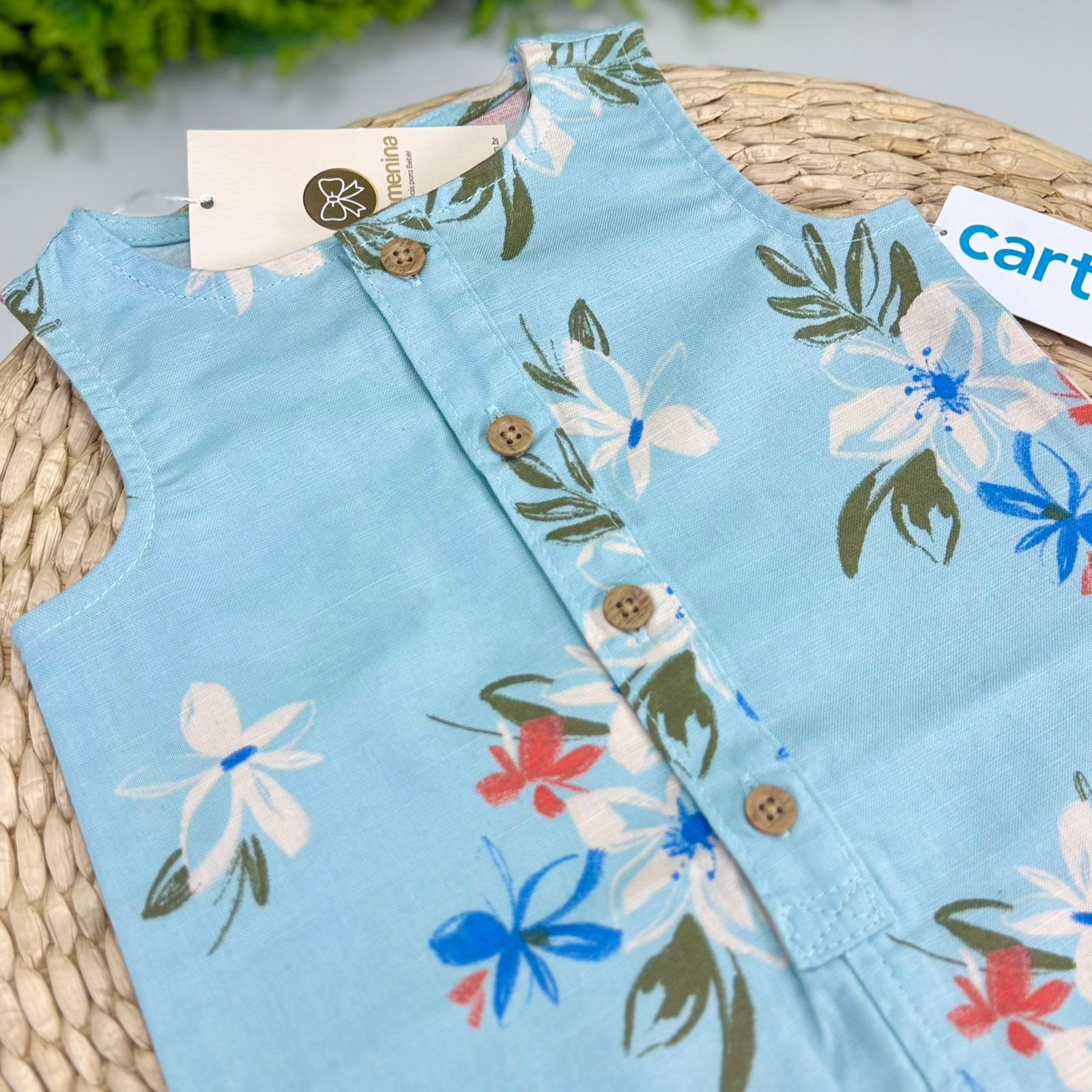 Romper Carter's® Floral - Imagem 2
