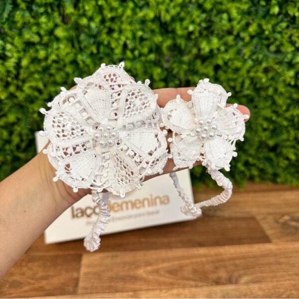 Tiara Renda Renascença — imagem 1