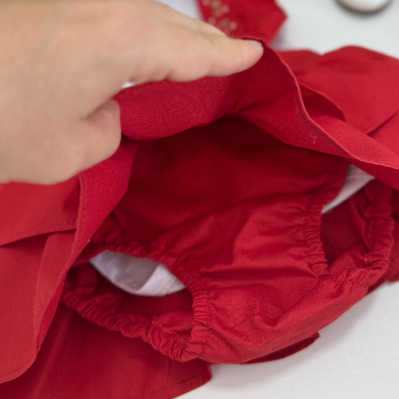 Jardineira Maísa Vermelha - Imagem 4