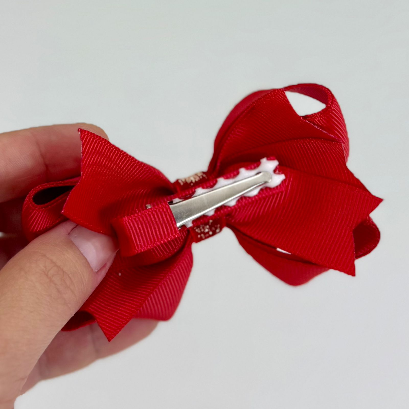 Laço no Bico de Pato Boutique Vermelho - Imagem 2