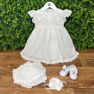 Vestido Batizado Eduarda