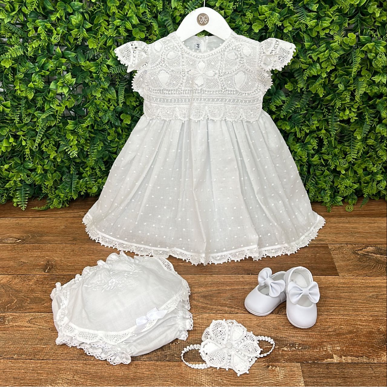 Vestido Batizado Eduarda