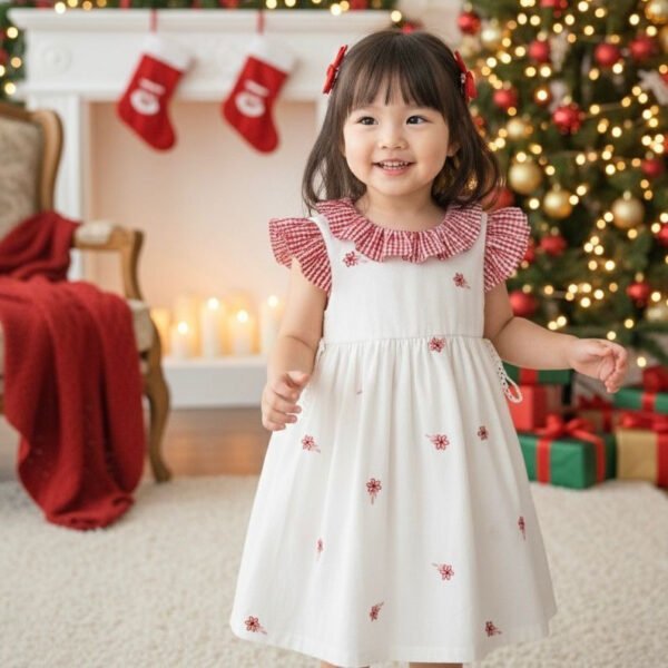 Vestido Kidstar® Micaela Off-White — imagem 1